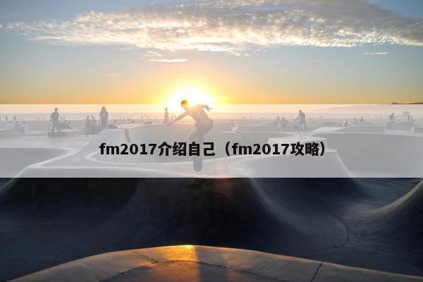 fm2017介绍自己（fm2017攻略）