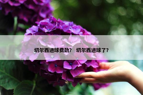 切尔西进球费劲？ 切尔西进球了？