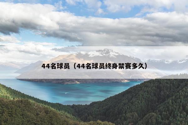 44名球员（44名球员终身禁赛多久）