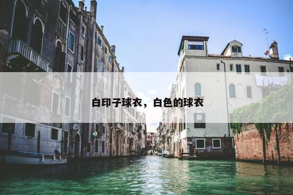 白印子球衣，白色的球衣