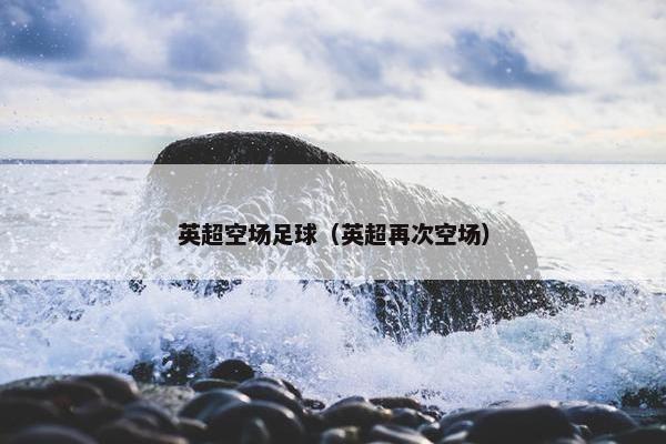 英超空场足球（英超再次空场）
