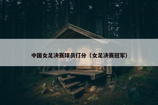 中国女足决赛球员打分（女足决赛冠军）