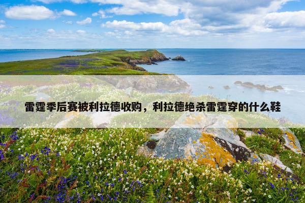 雷霆季后赛被利拉德收购，利拉德绝杀雷霆穿的什么鞋
