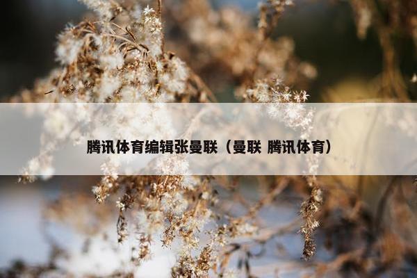 腾讯体育编辑张曼联（曼联 腾讯体育）