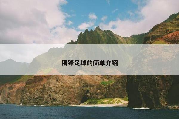 朋锋足球的简单介绍