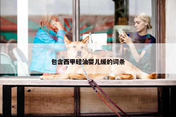 包含西甲硅油婴儿缓的词条