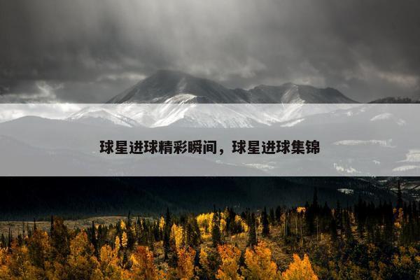 球星进球精彩瞬间，球星进球集锦