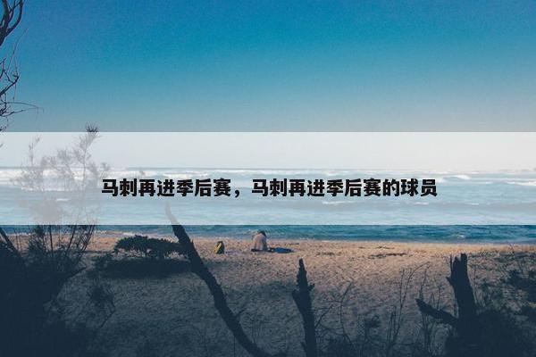 马刺再进季后赛，马刺再进季后赛的球员