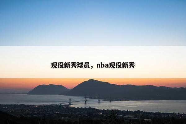 现役新秀球员，nba现役新秀