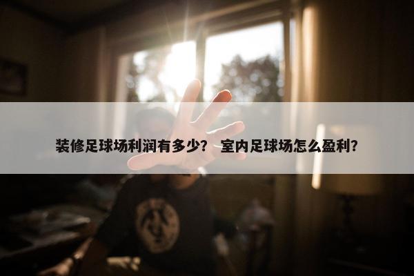 装修足球场利润有多少？ 室内足球场怎么盈利？