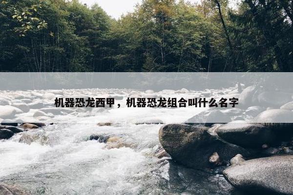 机器恐龙西甲，机器恐龙组合叫什么名字
