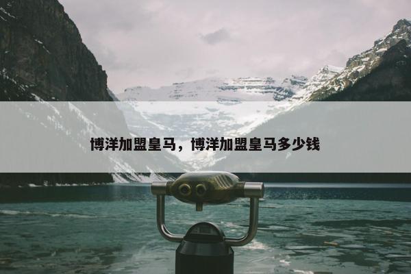 博洋加盟皇马，博洋加盟皇马多少钱