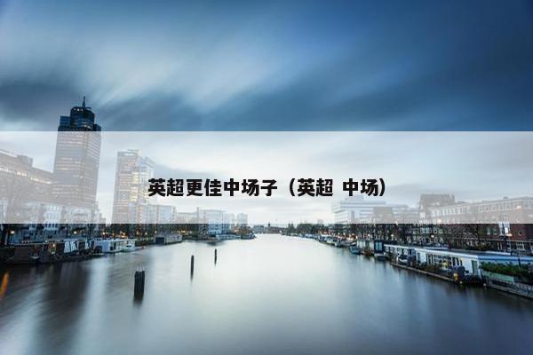 英超更佳中场子（英超 中场）