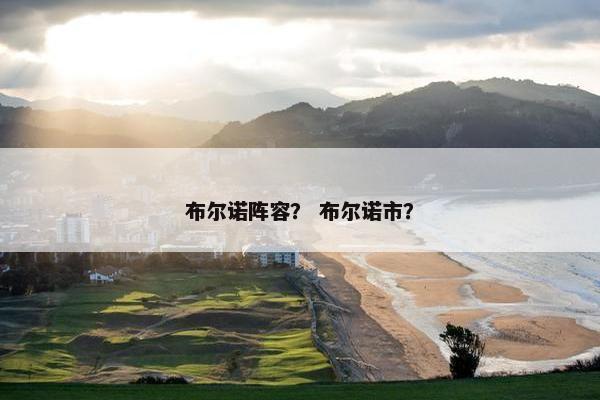 布尔诺阵容？ 布尔诺市？