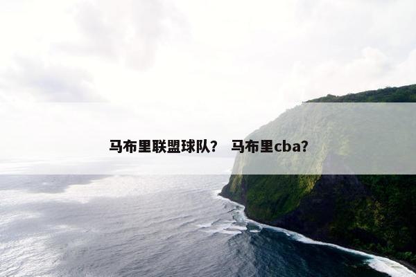 马布里联盟球队？ 马布里cba？