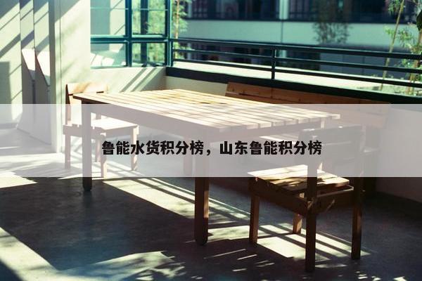 鲁能水货积分榜，山东鲁能积分榜