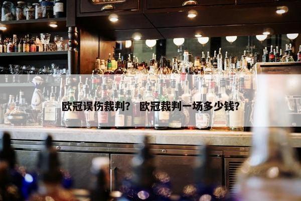 欧冠误伤裁判？ 欧冠裁判一场多少钱？