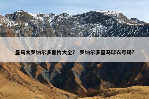 皇马大罗纳尔多图片大全？ 罗纳尔多皇马球衣号码？