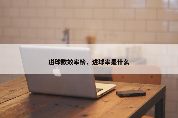 进球数效率榜，进球率是什么