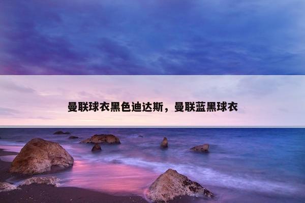 曼联球衣黑色迪达斯，曼联蓝黑球衣
