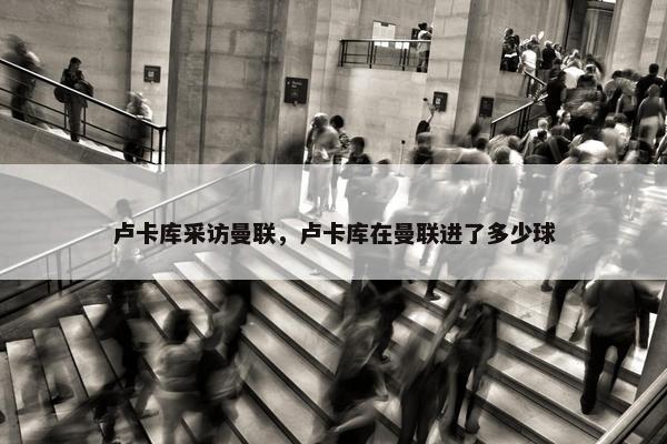 卢卡库采访曼联，卢卡库在曼联进了多少球