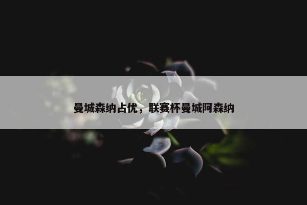 曼城森纳占优，联赛杯曼城阿森纳