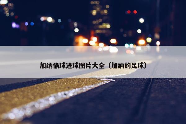 加纳偷球进球图片大全（加纳的足球）