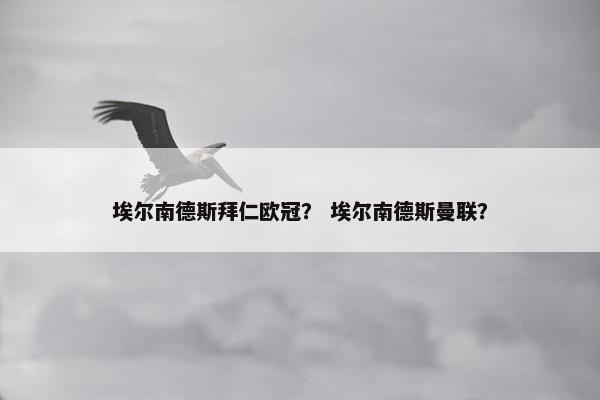 埃尔南德斯拜仁欧冠？ 埃尔南德斯曼联？