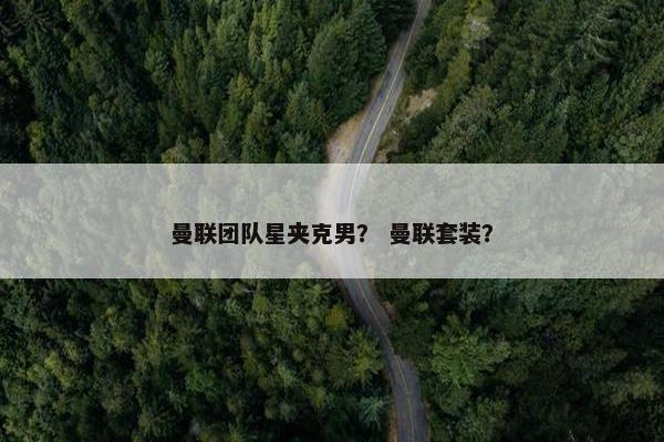曼联团队星夹克男？ 曼联套装？
