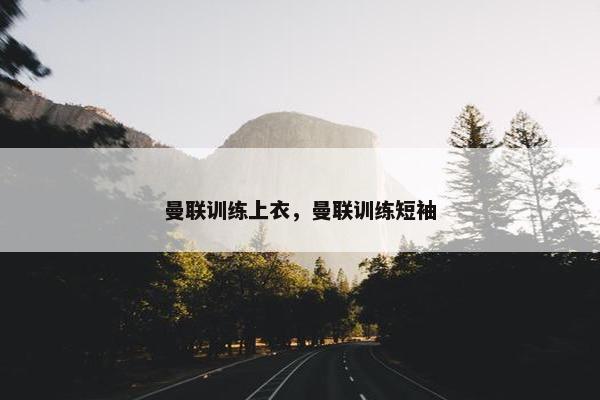 曼联训练上衣，曼联训练短袖