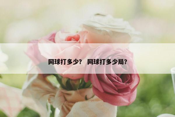 网球打多少？ 网球打多少局？