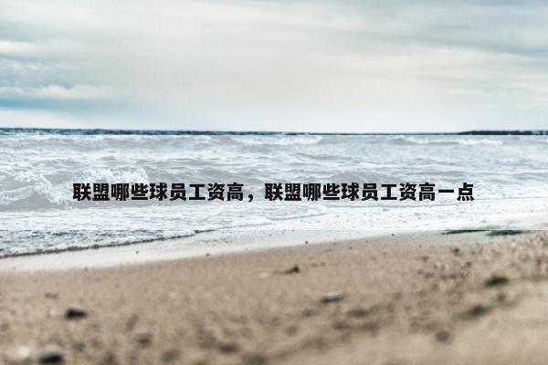 联盟哪些球员工资高，联盟哪些球员工资高一点
