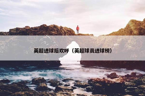 英超进球后欢呼（英超球员进球榜）