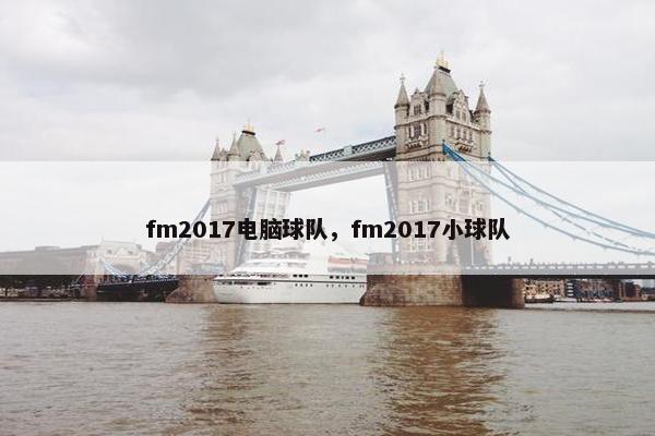 fm2017电脑球队，fm2017小球队
