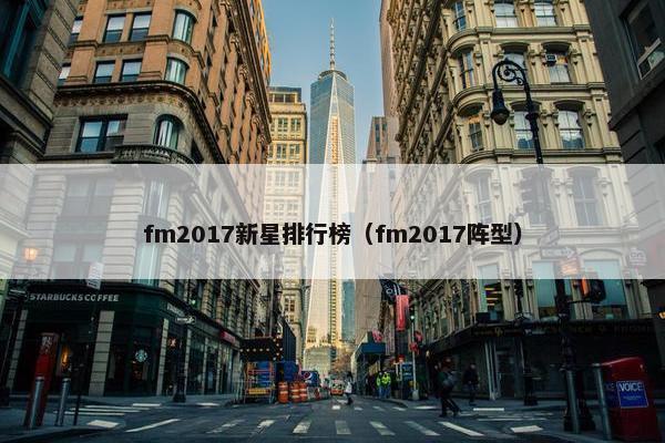 fm2017新星排行榜（fm2017阵型）