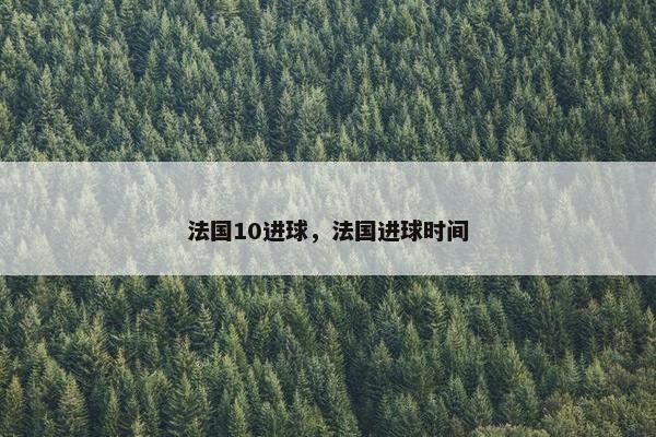 法国10进球，法国进球时间