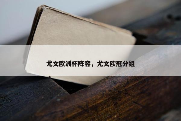 尤文欧洲杯阵容，尤文欧冠分组