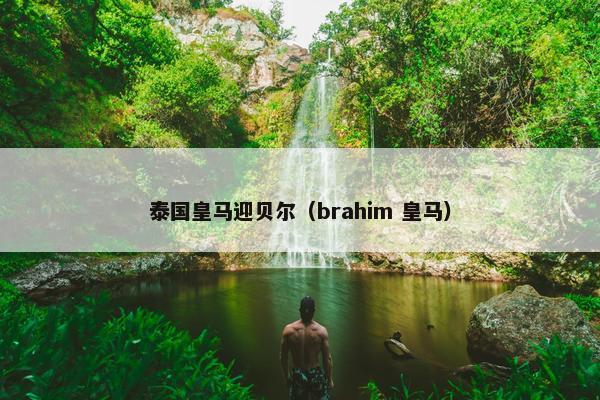 泰国皇马迎贝尔（brahim 皇马）
