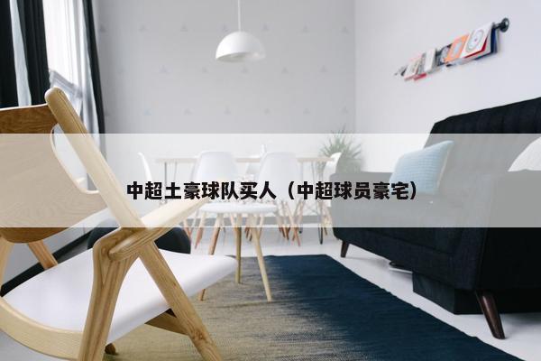 中超土豪球队买人（中超球员豪宅）