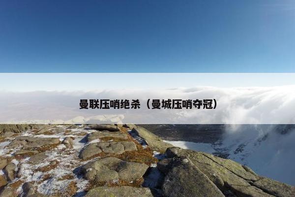 曼联压哨绝杀（曼城压哨夺冠）