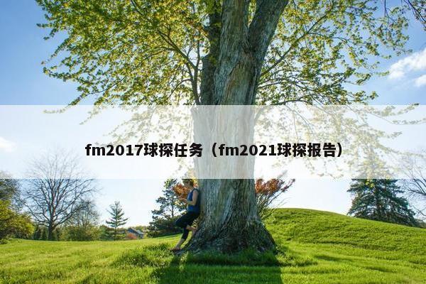 fm2017球探任务（fm2021球探报告）