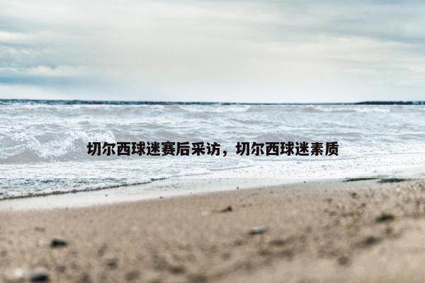 切尔西球迷赛后采访，切尔西球迷素质