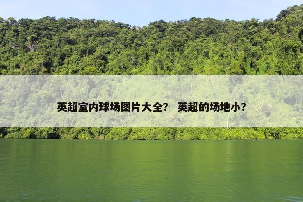 英超室内球场图片大全？ 英超的场地小？