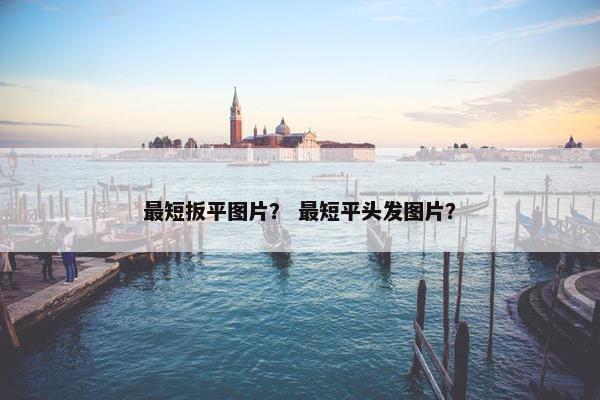 最短扳平图片？ 最短平头发图片？