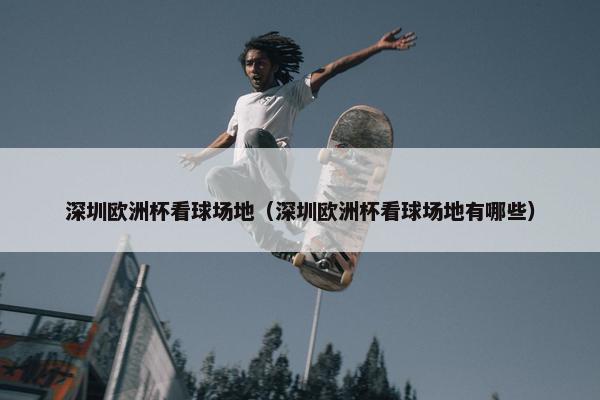 深圳欧洲杯看球场地（深圳欧洲杯看球场地有哪些）