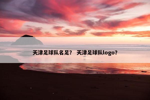 天津足球队名足？ 天津足球队logo？