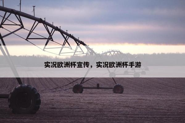 实况欧洲杯宣传，实况欧洲杯手游