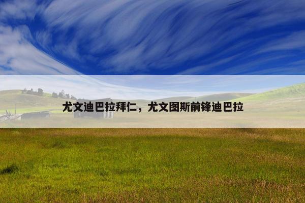 尤文迪巴拉拜仁，尤文图斯前锋迪巴拉