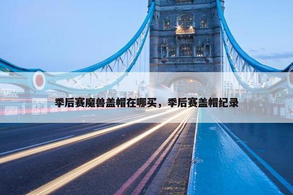 季后赛魔兽盖帽在哪买，季后赛盖帽纪录