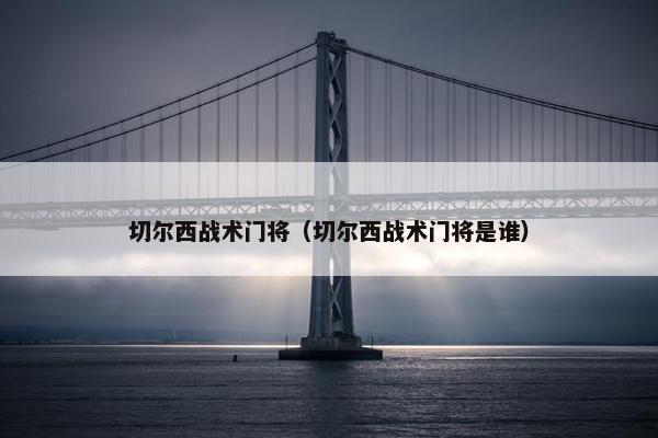 切尔西战术门将（切尔西战术门将是谁）